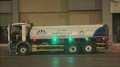 وايت مياه صالحه للشرب 18 طن في الرياض