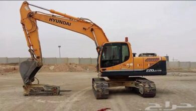 بوكلين الايجار يوميا والقطوعه