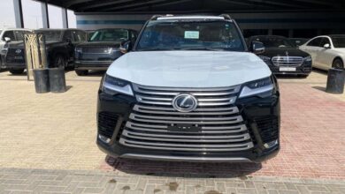 لكزس LX600 BB سعودى موديل 2026 ( اسود داخل احمر )