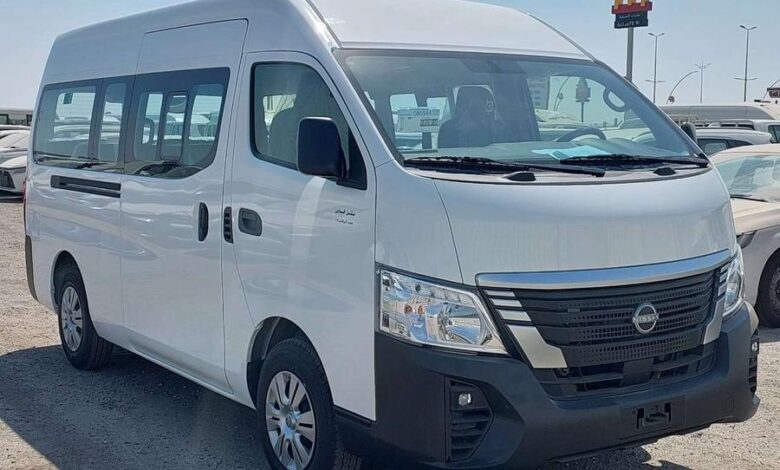 نيسان باص اورفان 13 راكب بنزين سقف عالي 2024 خليجي