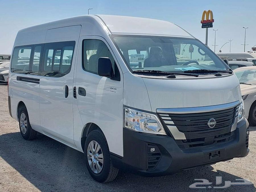 نيسان باص اورفان 13 راكب بنزين سقف عالي 2024 خليجي