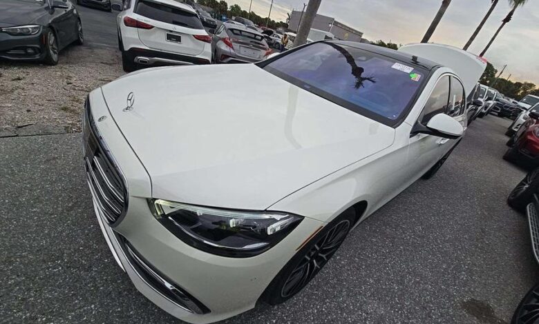 مرسيدس الجوهرة S500 2022 بسعر 323 الف ريال واصل لباب البيت