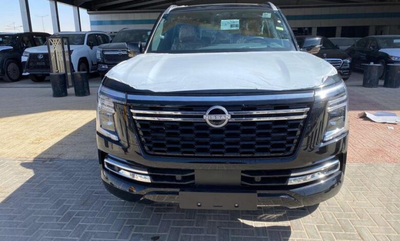 نيسان بترول بلاتينيوم موديل2026 .اسود داخل جملي