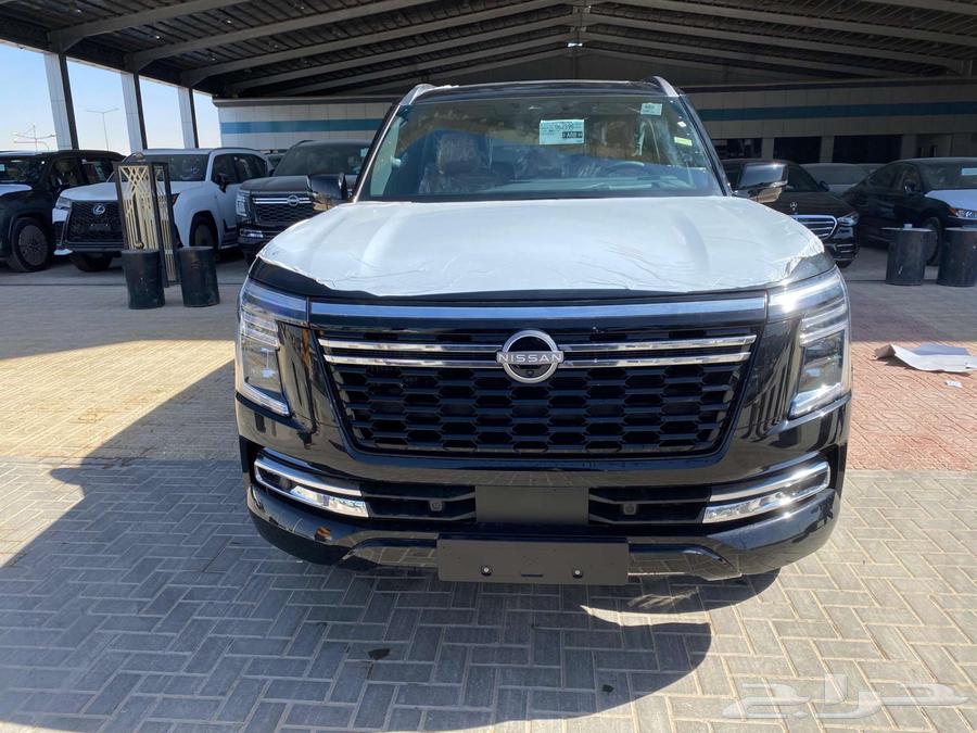 نيسان بترول بلاتينيوم موديل2026 .اسود داخل جملي