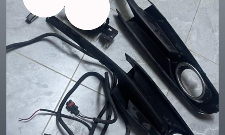 اغطيه كشافات للصدام اكورد 13-16واسطات هيلوكس 12-15