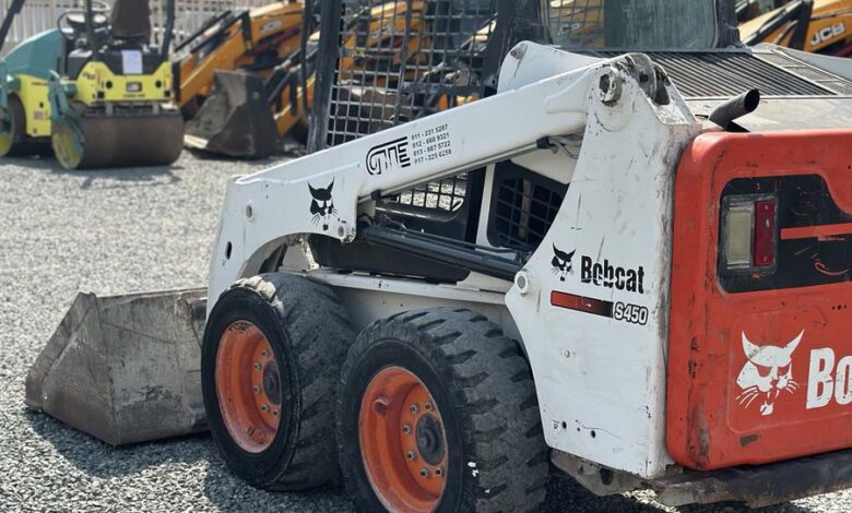 بوبكات ابو بس S450 موديل 2018 نظيف