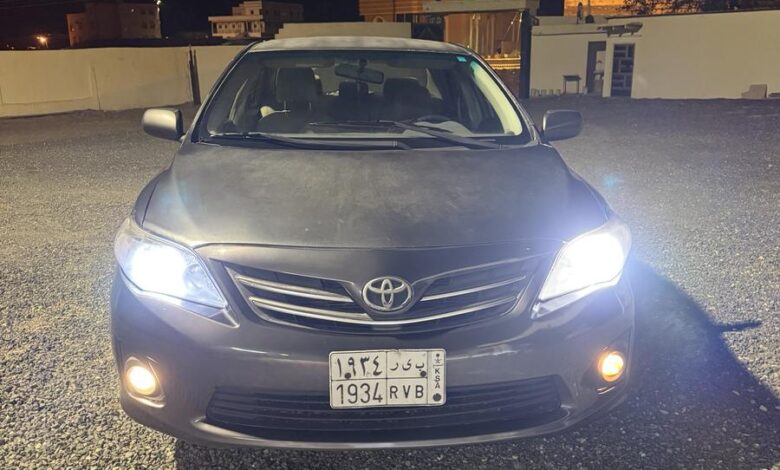 كوريلا 2012 تويوتا قير عادي للبيع