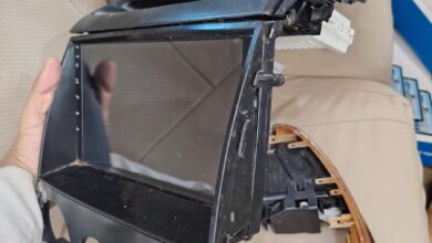 شاشه برادو 2008 مع الديكور وريش المكيف