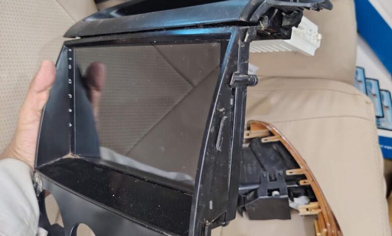 شاشه برادو 2008 مع الديكور وريش المكيف