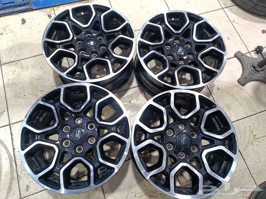 جنوط فورد اف 150 اصليه مقاس 18 اخت الجديد