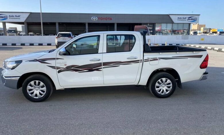 للبيع هايلوكس سعودي 2022 ديزل وكاله