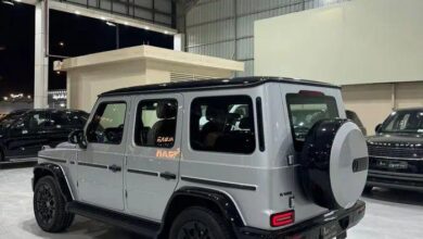 مرسيدس جي 2025 G جفالي لون مميز