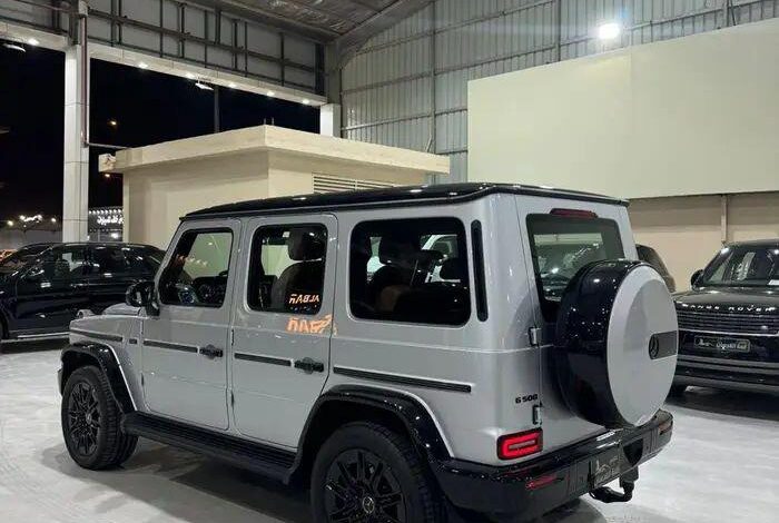 مرسيدس جي 2025 G جفالي لون مميز