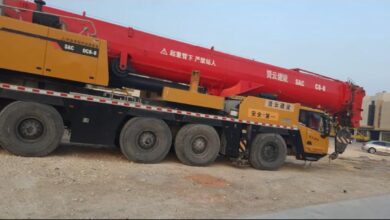 تاجير كرينات 100طن 50طن 150طن جميع انواع