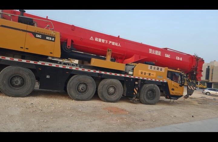 تاجير كرينات 100طن 50طن 150طن جميع انواع