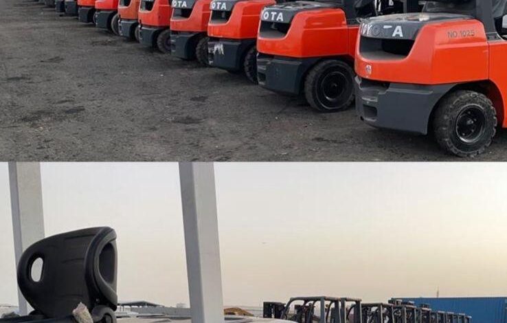 رافعه شوكيه طن الى 30طن يومي شهري تحميل تنزيل