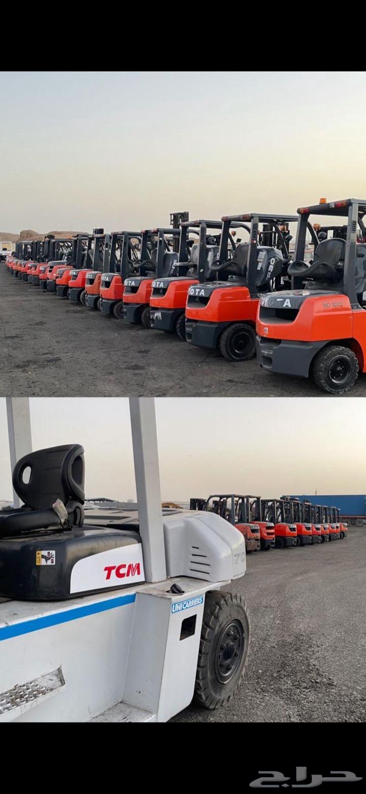 رافعه شوكيه طن الى 30طن يومي شهري تحميل تنزيل