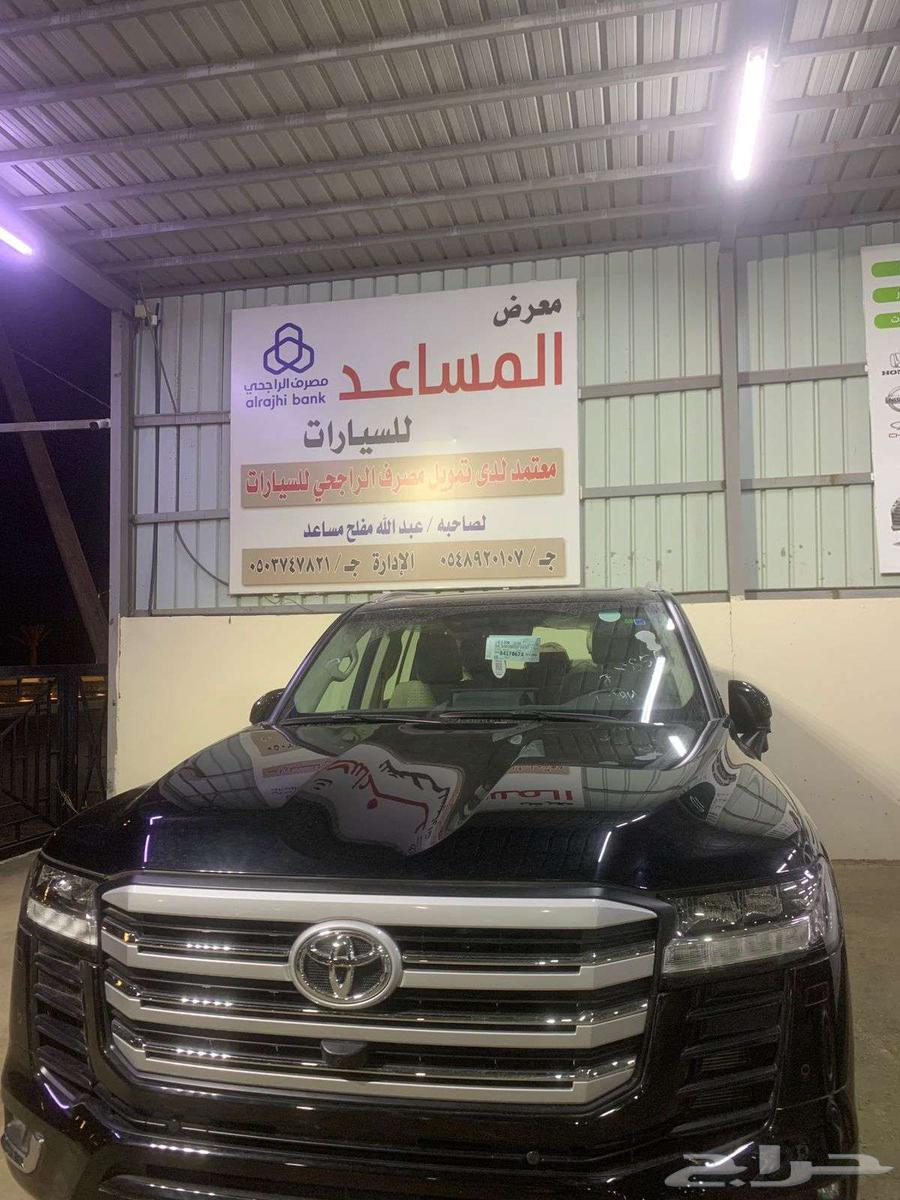 تويوتا لاندكروزر 2024 جى اكس ار رقم 3 بحالة الوكالة سعودى