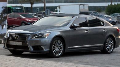 لكزس 460 L _ ممشى قليل