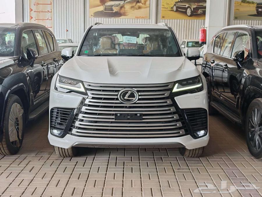 لكزس 2026 LX600 BB ابيض داخلي جملي وارد الساير