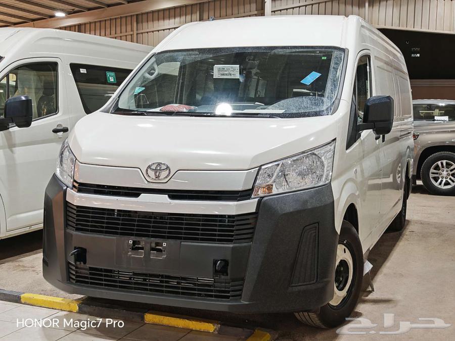 تويوتا باص بضاعه ديزل اتوماتيك سقف عالى موديل 2025