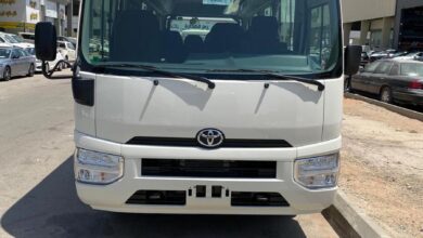 باص تويوتا كوستر ديزل قير اتوماتيك 22 راكب موديل 2026