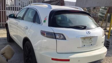 انفينيتي FX35 2007جيب قطع غيار تشليح وشراء جميع اسيرات