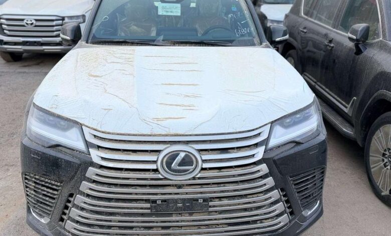 لكزس BB LX 600 سعودي 2026 اسود – جملي نظام 50-50