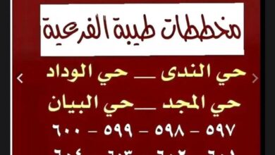 مخطط طيبة الفرعية جدة نبيع ونشتري الأراضي جده