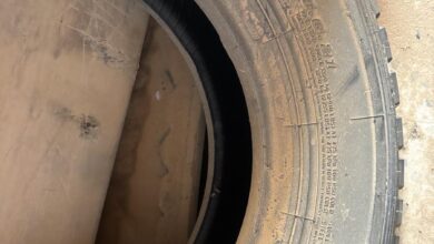 كفرات دنلوب (طقم) وكاله   منزله